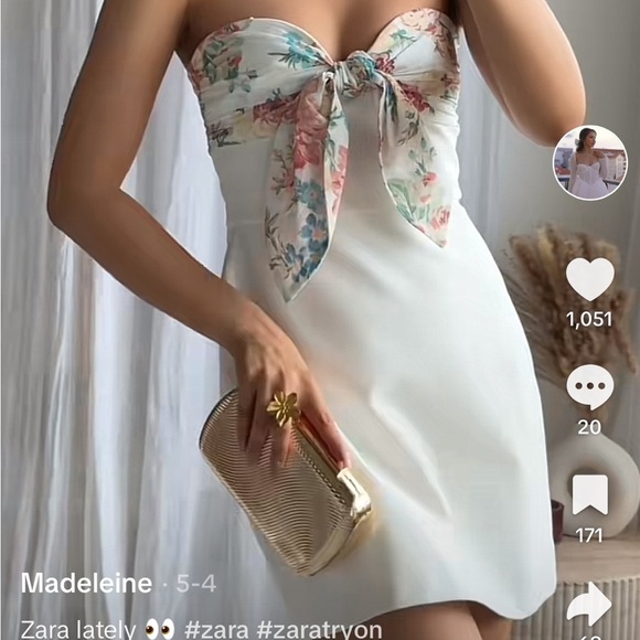 NWT ZARA blogger fav PRINT MINI DRESS size XS and L 
🚨FIRM PRICE NO DISCOUNT - Picture 9 of 16